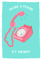 Lockdown - Phone A Friend Unframed